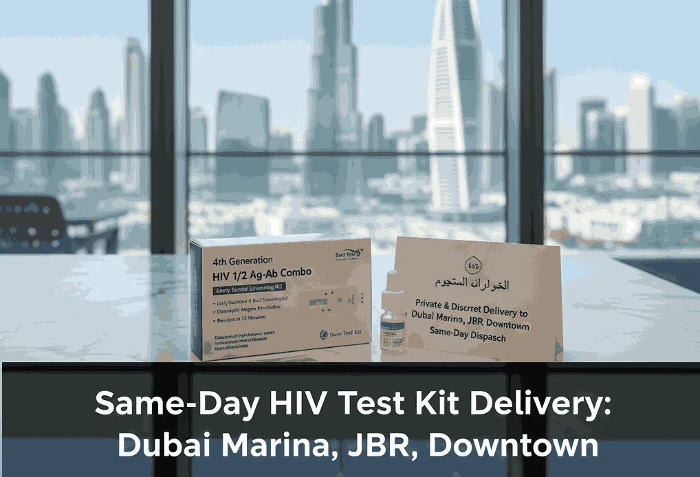 Same Day Delivery HIV Test Kits in Dubai – Any Area | Gulf Test Zone