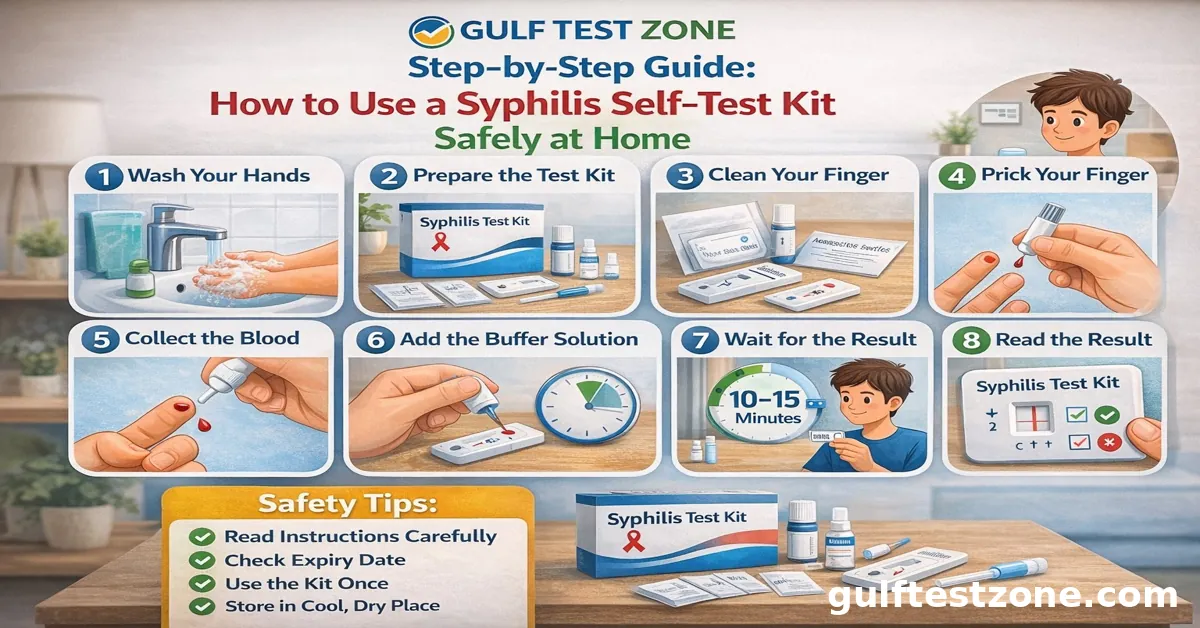 Step-by-Step Guide: How to Use a Syphilis Self-Test Kit Safely at Home