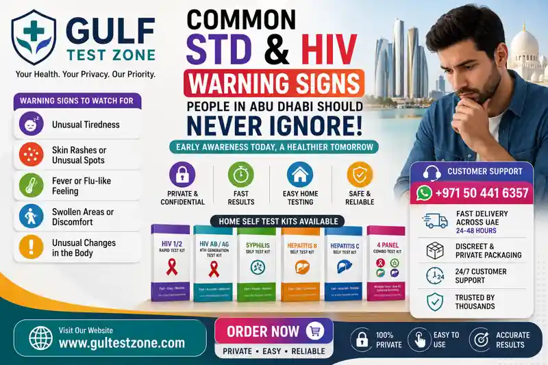 Common STD & HIV Warning Signs People in Abu Dhabi Should Never Ignore
