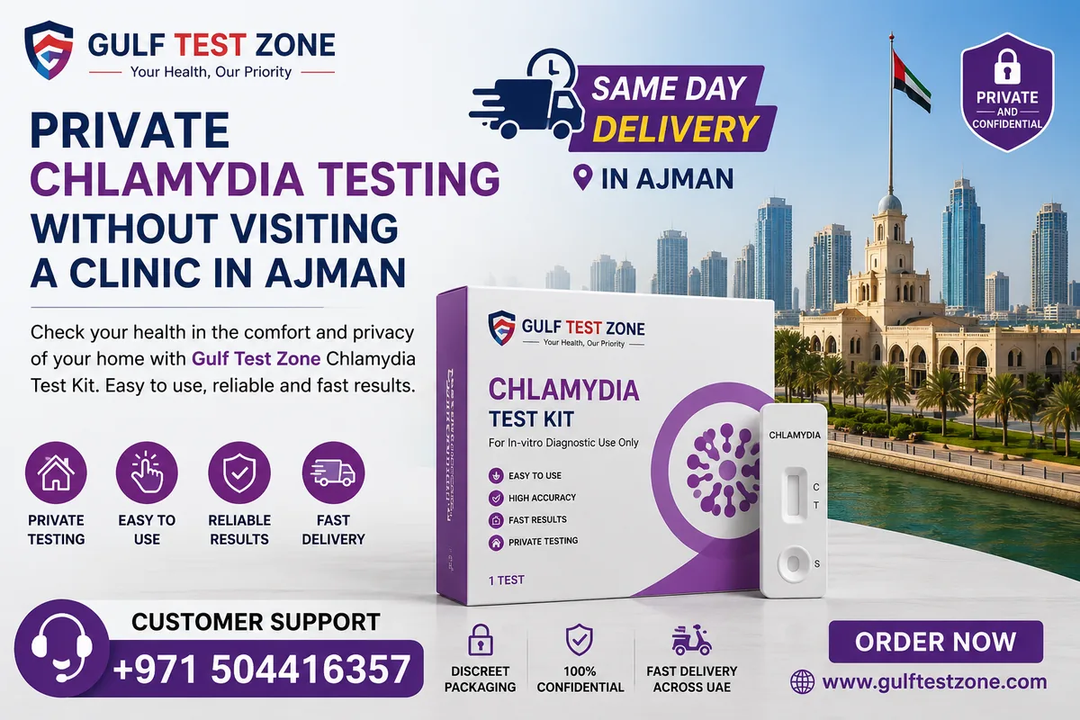 Private Chlamydia Self Testing Without Visiting a Clinic in Ajman