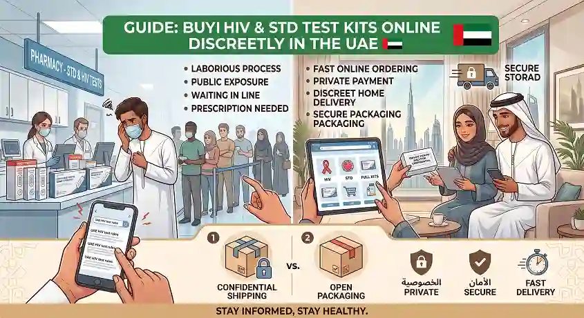 How to Buy HIV & STD Test Kits Online in the UAE Discreetly – Full Guide