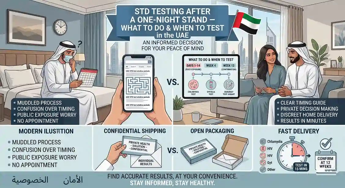 STD Testing After a One-Night Stand – What to Do and When to Test in the UAE