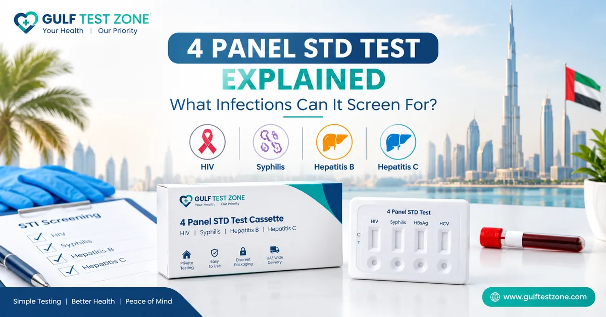4 Panel STD Test Explained: What Infections Can It Screen For?
