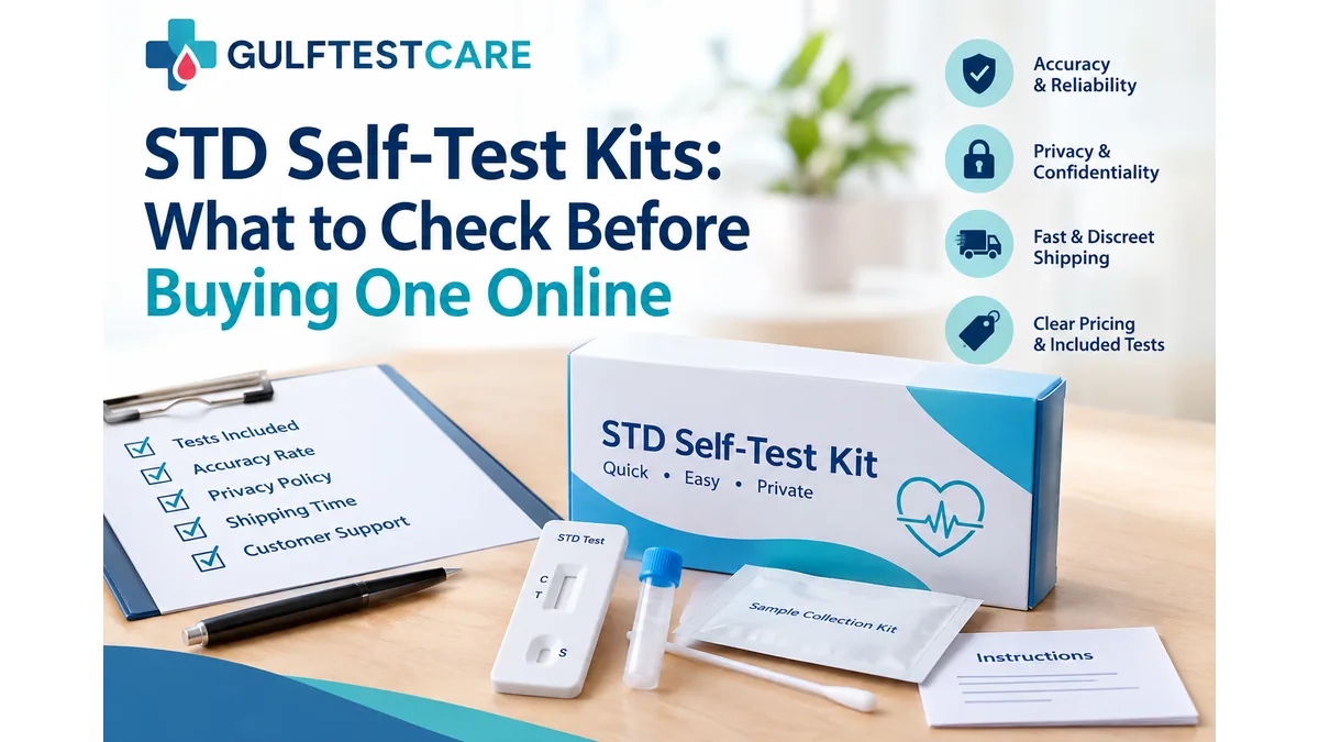 STD Self-Test Kits: What to Check Before Buying One Online