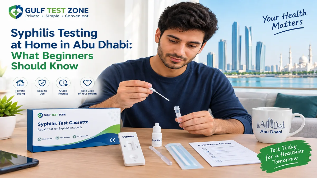 Syphilis Testing at Home in Abu Dhabi: What Beginners Should Know