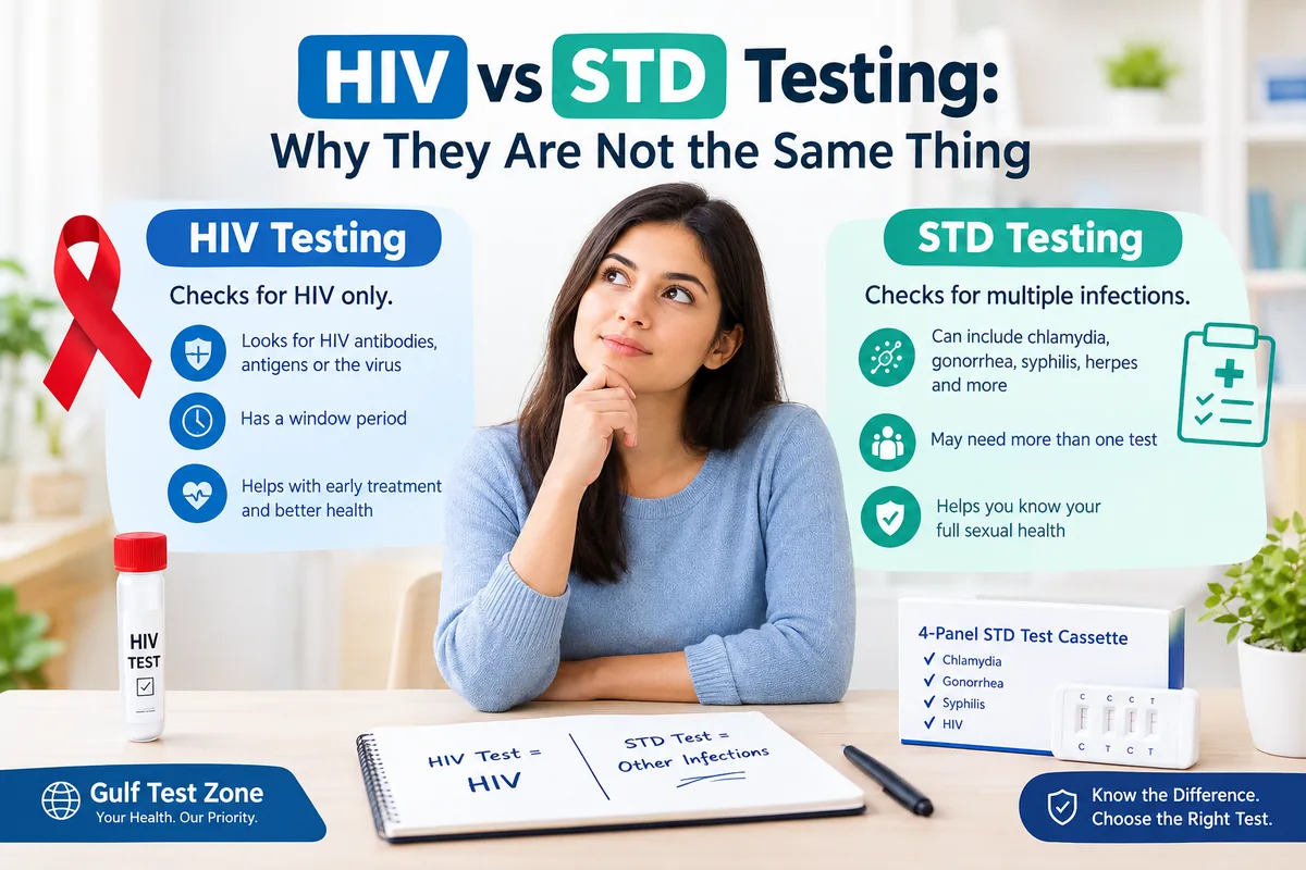 HIV vs STD Testing: Why They Are Not the Same Thing