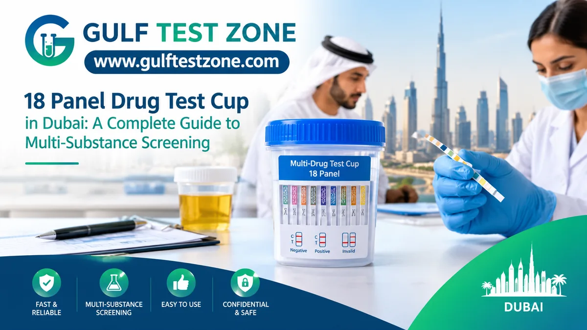 18 Panel Drug Test Cup in Dubai: A Complete Guide to Multi-Substance Screening
