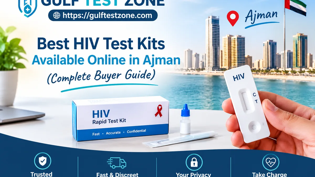 Best HIV Test Kits Available Online in Ajman (Complete Buyer Guide)