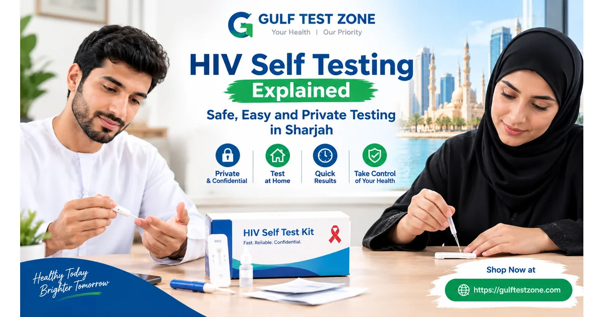 HIV Self Testing Explained: Safe, Easy and Private Testing in Sharjah