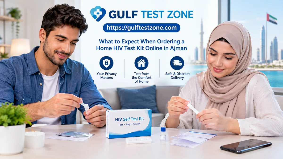 What to Expect When Ordering a Home HIV Test Kit Online in Ajman